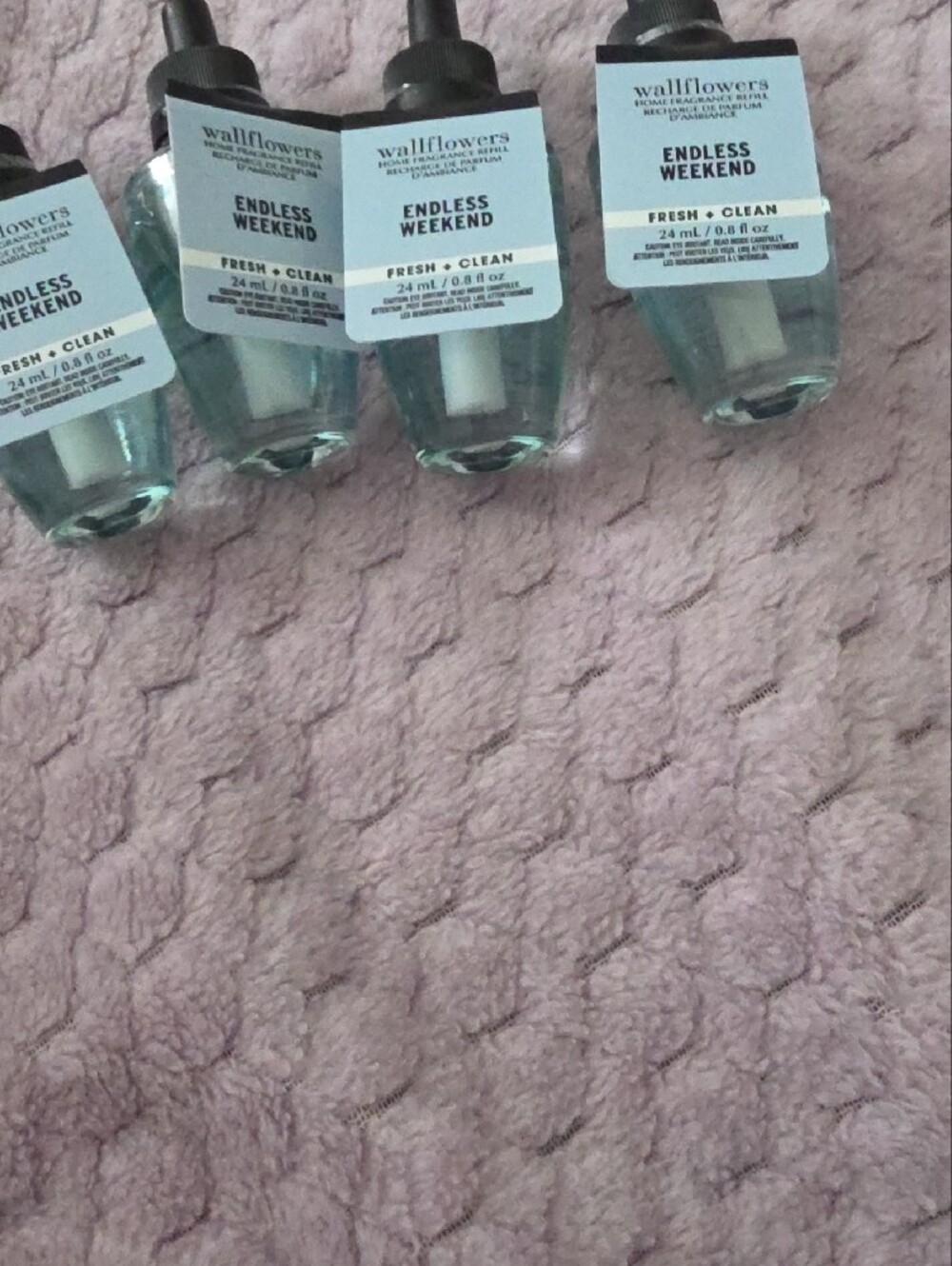 Wallflower Endless Weekend Mandrian Magnolia Coconut Water Set Of 4/Discontinued - Picture 4 of 5